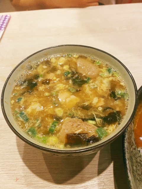  樂咖哩 蛋味噌湯 NT30